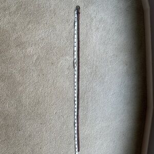 Slim Brown Leather Belt - Minimalist Style